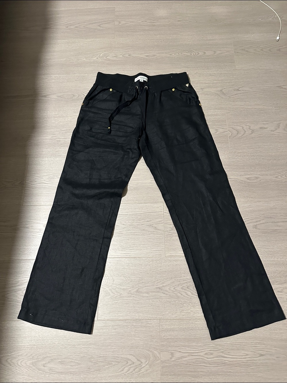 GUESS Linen Pants Medium size